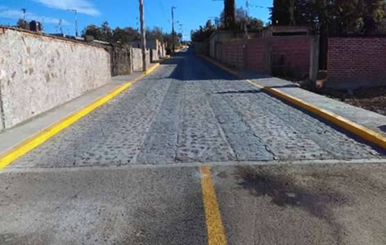 Foto 3: Modernización del camino a la comunidad de Jiménez, segunda etapa